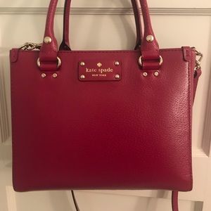 Kate Spade Dark Red Handbag